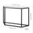 Glass Top Console Table-92622917-92625225
