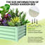 Metal Raised Garden Bed-537913174-537913172-537913173