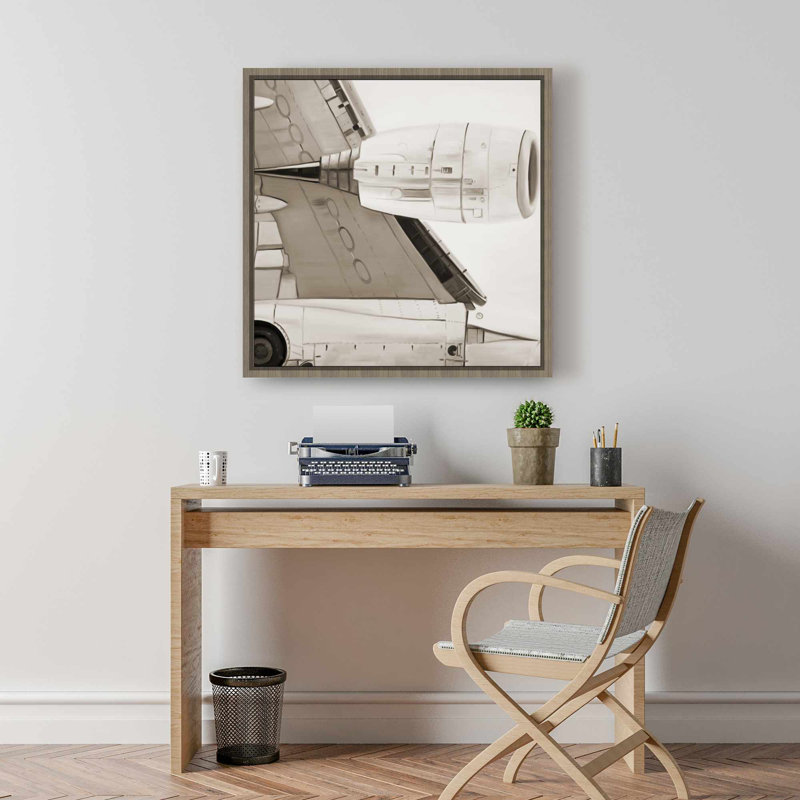 Underside Aviation Canvas | Industrial Transportation Art