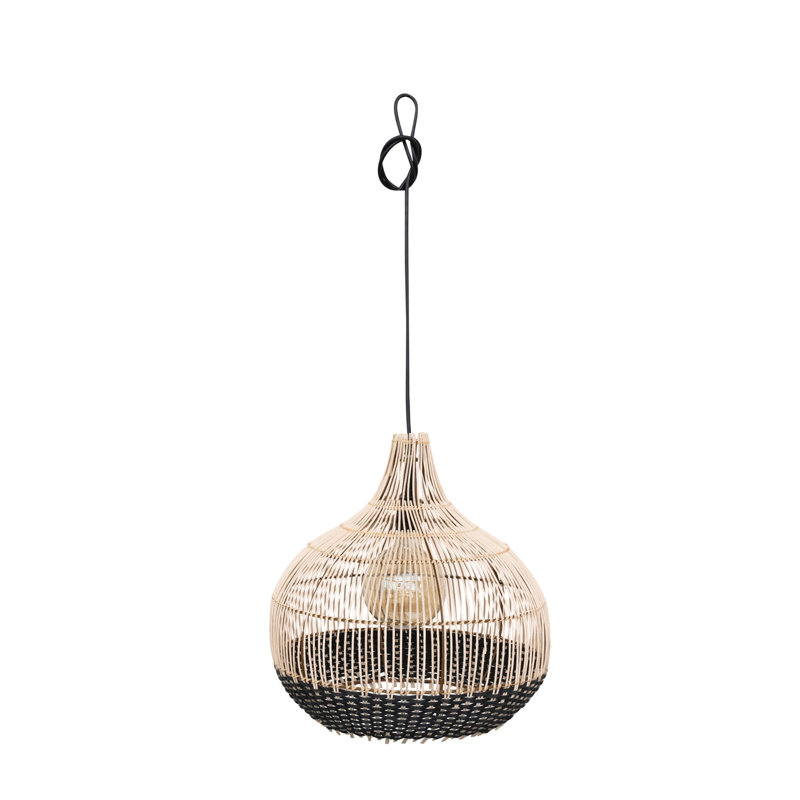 Yusuke 1 - Light Brown Single Pendant