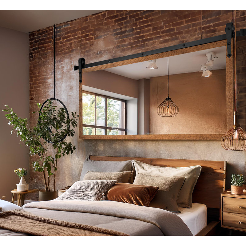 Miroir Gracie Oaks, 33 po x 56 po, Miel