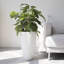 Pot à fleurs rond avec plateau Nova l 12 po-777671179-777671223-671843974