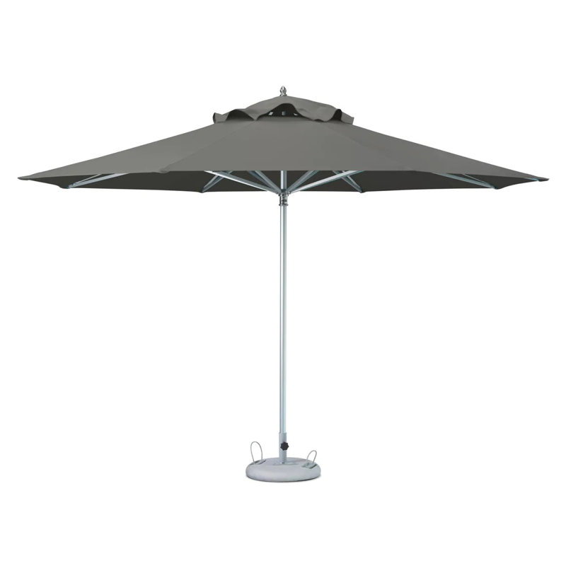St James 157.44'' Market Umbrella, Charcoal