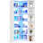 Naaliyah 6 Tier Corner Bookshelf, Bookcase With LED Light, L-Shaped Storage Bookcase For Home Office, Living Room-1725973027