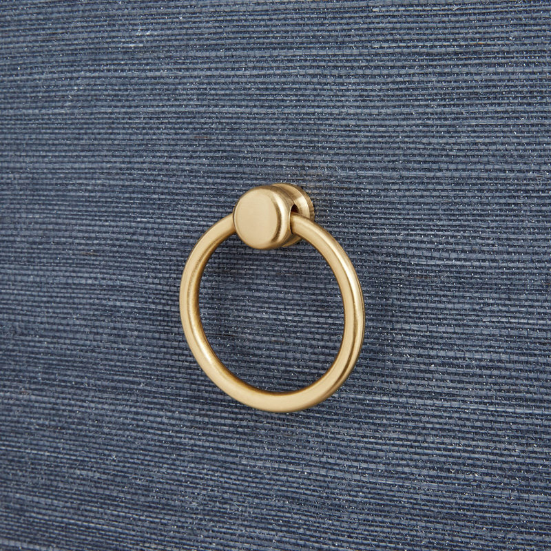Quincy Ring Pull, Brass