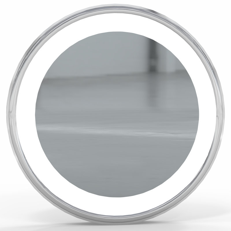 Lentille optionnelle pour miroir lumineux Neo Modern, Chrome