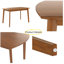 Ensemble de salle à manger 5 pièces de style Mid-Century moderne - table compacte et 4 chaises rembourrées?