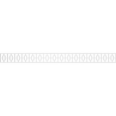 4"H x 5/8"P x 48"L Cambridge Architectural Grade PVC Running Trim