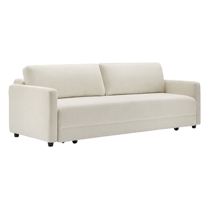 Cabine-couchettes Savelle 88' à bras carrés, Chenille de lin Milo