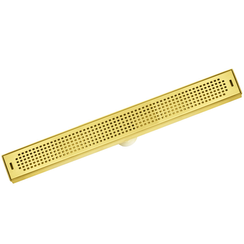 3.19'' W Linear Grid, Champagne Gold