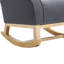 Chaise berçante moderne à haut dossier et chaise berçante confortable-111400469