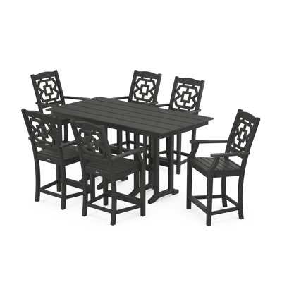 Ensemble repas pour 6 personnes Chinoiserie