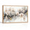 "Floral" abstrait, art mural sur toile, ensemble de 1