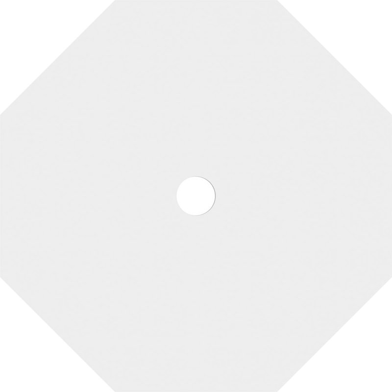 Médaillon de plafond contemporain en PVC Westin, H 1 po x l 10 po x P 10 po