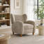 Chaise chenille multifonctionnelle en tissu, canapé décoratif, dossier incurvé, salle d'étude de salon-655718544