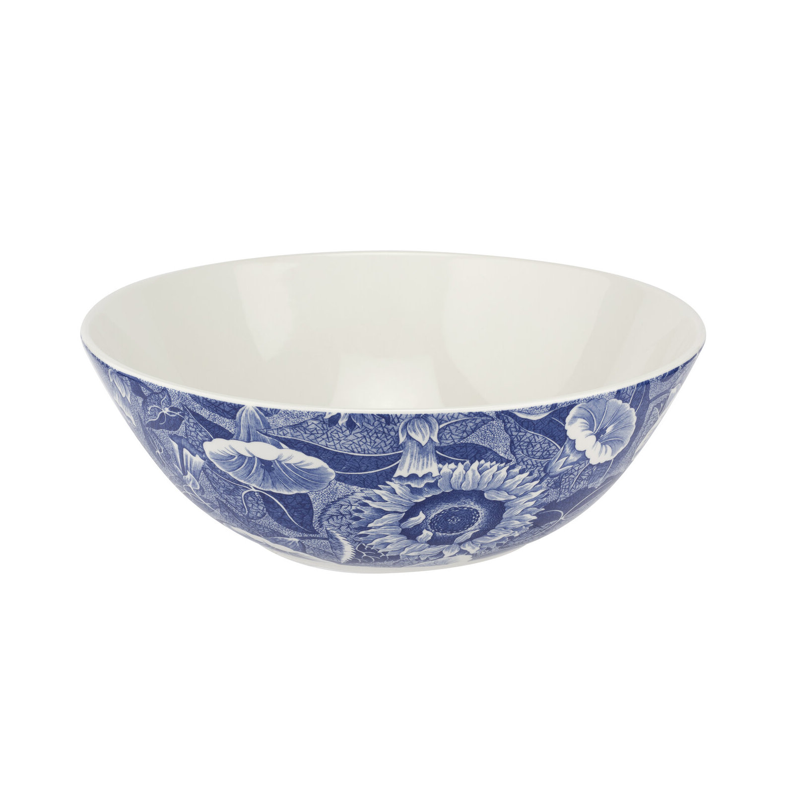 Spode Blue Room Salad Bowl 10.5" Sunflower