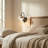 1-Light Wall Sconce Yellow Travertine