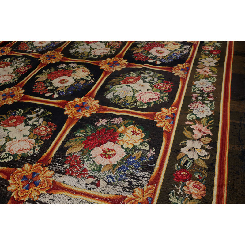 One-of-a-Kind 13’4” x 15’4” Hand Knotted Area Rug