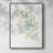 Seafoam Petals IV Framed Print - Solid Wood-169725955