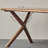 Walnut all solid wood dining table set-107846005