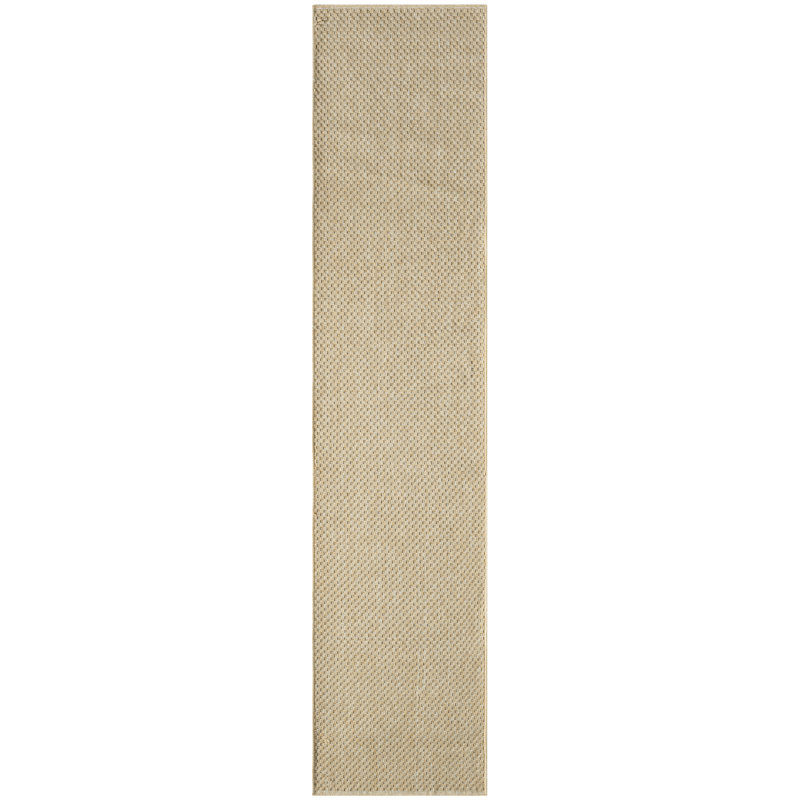 Tulum Solid Indoor/Outdoor Area Rug, Runner 2'2" x 8', Taupe