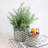 Chesaco Stackable Hand-Woven Wicker Basket Set with Handles