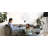 16 in. White Digital Wall Mount Fan with Remote Control 3-Oscillating Modes 3-Speed