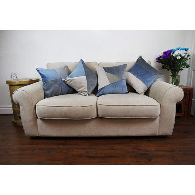 Patchwork Outdoor Reversible Pillow Cover