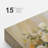 Plant In Bottle " Pastel Watercolor Light Orange Flowers Bouquets Framed Artwork Living Room Pictures "-101791410-101791414