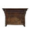 Carved Elm Dual-Drawer Cabinet