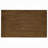 Rectangular Dining Table 1Pc Solid Rubber Wood Kitchen Furniture