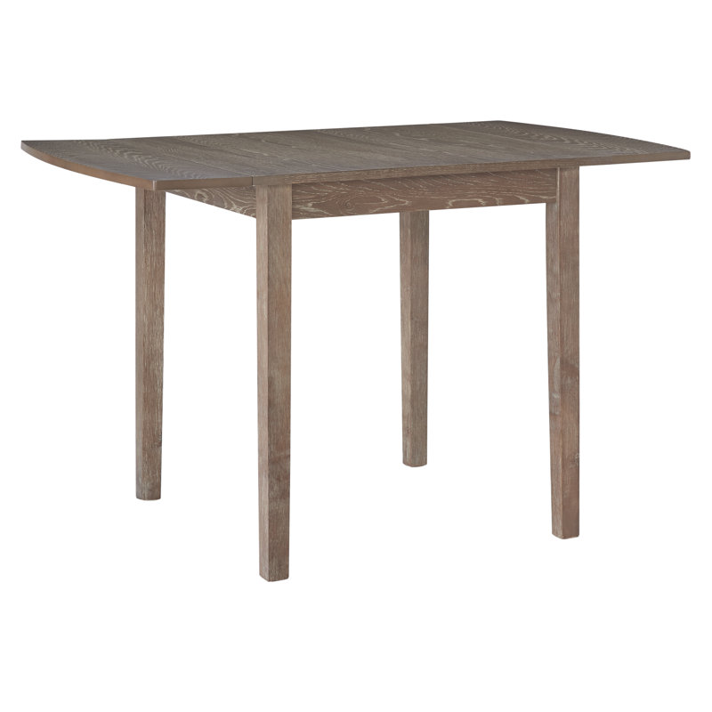 Fairbairn Aitana Square Drop Leaf Table, Gray Wash