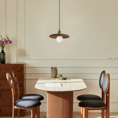 Luminaire suspendu simple à 1 lumière Rozalee