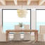 Virelle 6-Light Boho Dimmable Tiered Drum Chandelier