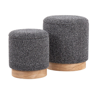 Marla Contemporary Nesting Ottoman Set