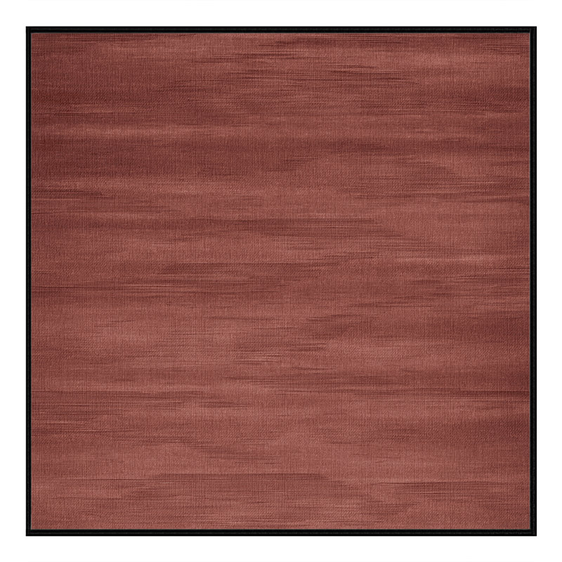 Tapis abstrait lavable à la machine, Carré 6 pi