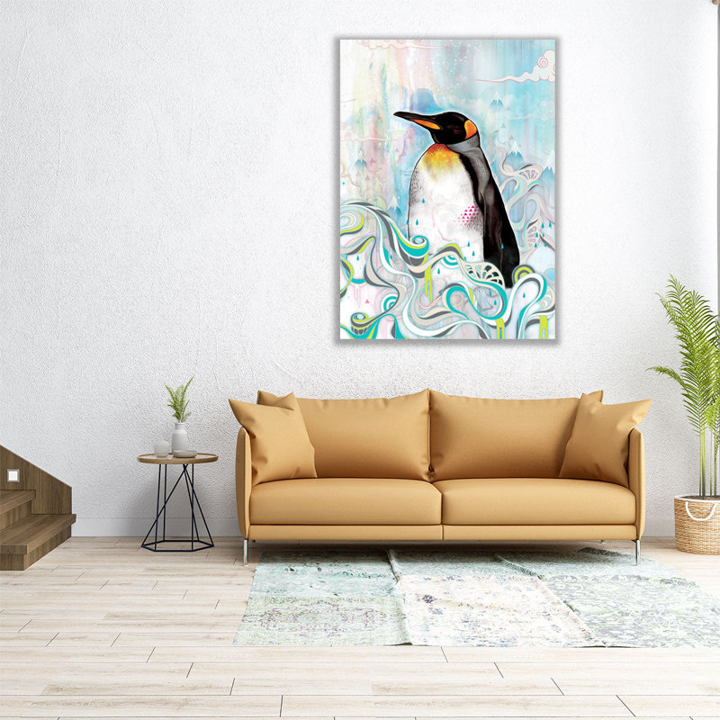 King - Canvas Print Wall Art, 40" H x 30" W