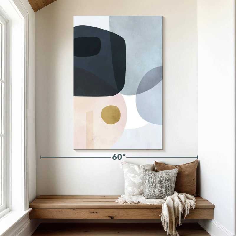 Avery Gold Monde I, 51" H x 34" W