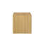 Natural Oak Finish End Table for Living Room