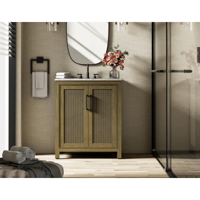 Meuble-lavabo simple 30 po