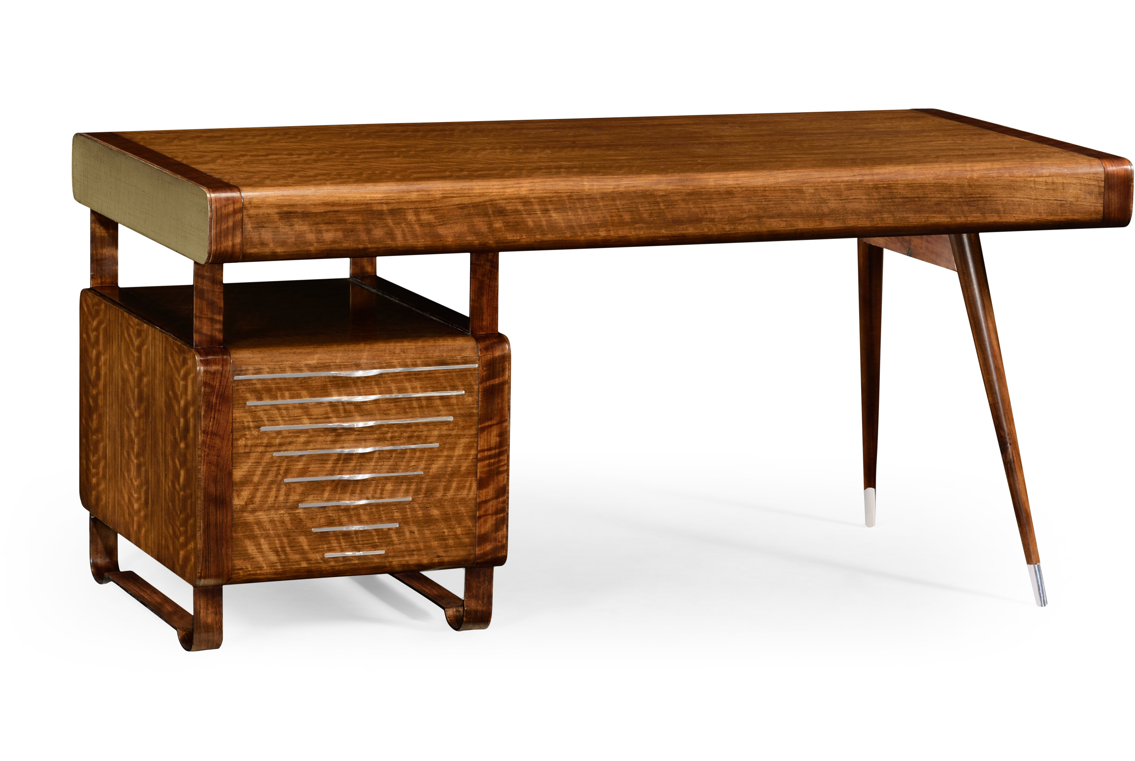 Jonathan Charles Fine Furniture Detroit Solid Wood Writing Desk | Perigold