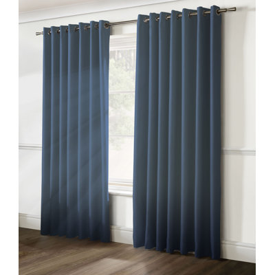 Nashli Room Darkening Eyelet Ring Top Curtains