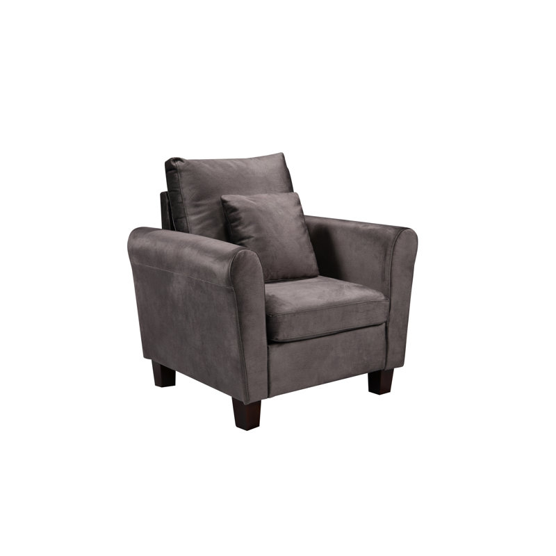 Alannis Velvet Armchair, Mink