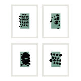 Serenity Set Of 4 Print by Lee Lessem