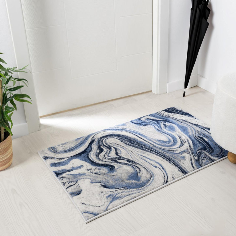 Janishia Abstract Indoor Rug, Rectangle 2' x 3'