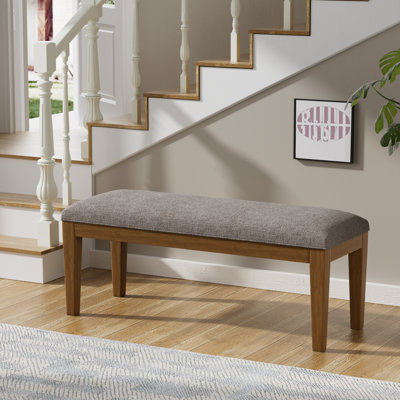 Isaura Polyester Upholstered Bench