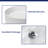 Modern Round Ceramic Vessel Sink For Bathroom Vanity, Glossy White, 15.75" Countertop Art Basin