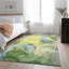Tapis jaune lavable à la machine de qualité supérieure 10 pi x 14 pi Cerrito AMF504-103831652