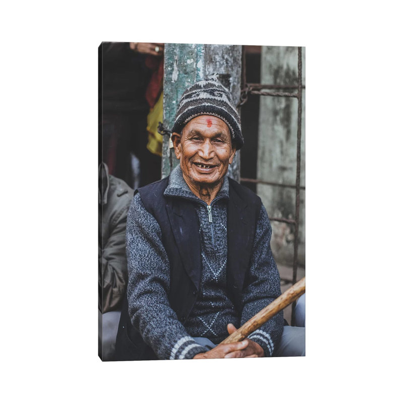 Kathmandu, Nepal 1 Piece Wrapped Canvas Wall Art, 20.32 cm H x 30.48 cm W