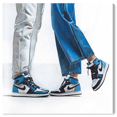 «A Cool Couple» sur toile